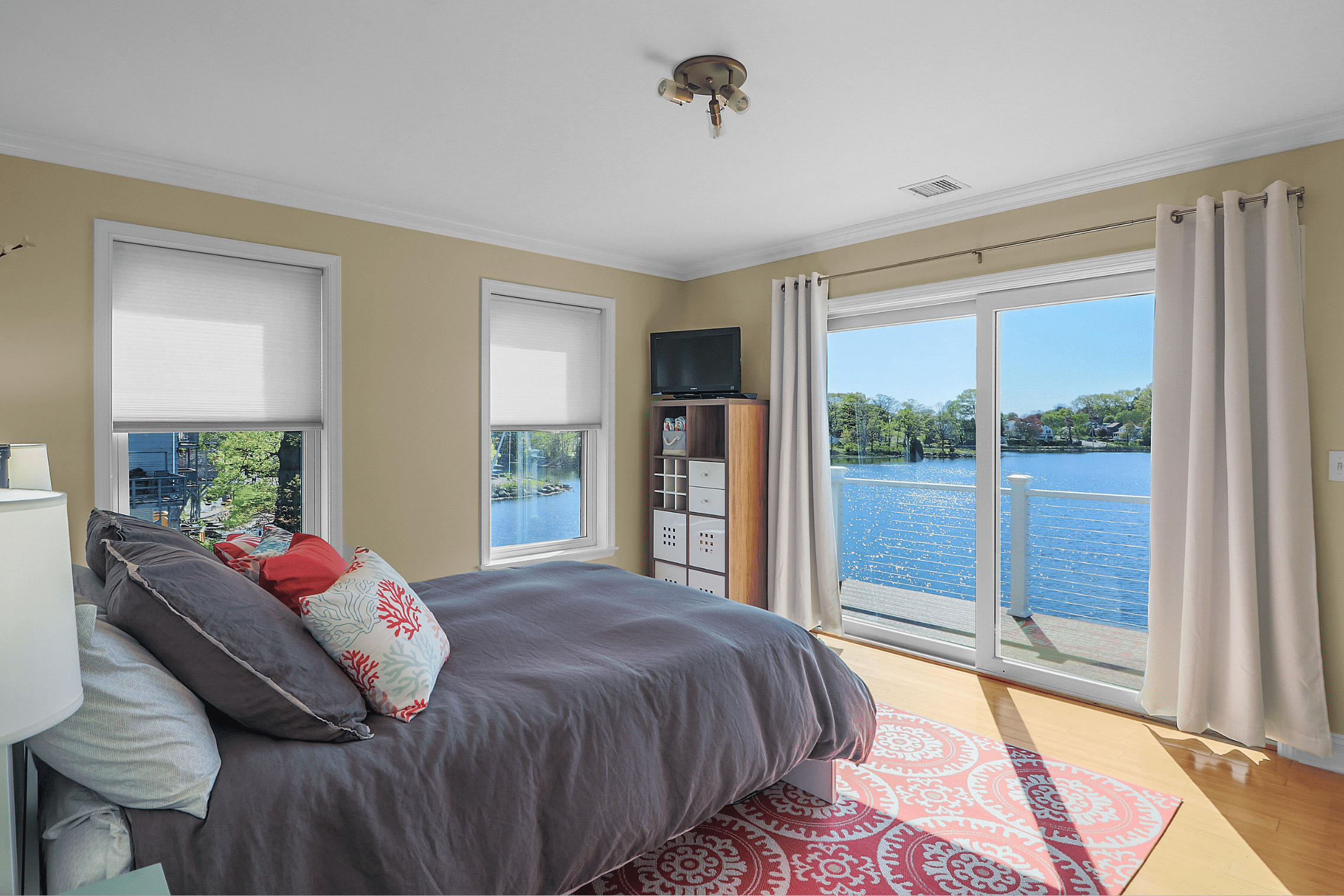Water Views from Bedroom 